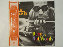 Load image into Gallery viewer, Max Roach - Deeds, Not Words (LP-Vinyl Record/Used)