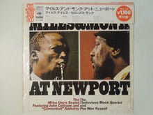 画像をギャラリービューアに読み込む, Miles Davis, Thelonious Monk - Miles & Monk At Newport (LP-Vinyl Record/Used)