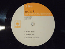 画像をギャラリービューアに読み込む, Miles Davis - Milestones (LP-Vinyl Record/Used)