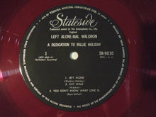 画像をギャラリービューアに読み込む, Mal Waldron - Left Alone (Gatefold LP-Vinyl Record/Used)