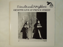 画像をギャラリービューアに読み込む, Ornette Coleman - Friends And Neighbors - Ornette Live At Prince Street (Gatefold LP-Vinyl Record/Used)