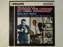 画像をギャラリービューアに読み込む, Miles Davis, Art Blakey - Original Sound Track From The Films Ascenseur Pour L'Echafaud, Des Femmes Disparaissent (LP-Vinyl Record/Used)