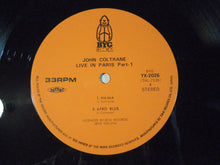 画像をギャラリービューアに読み込む, John Coltrane - Live In Paris Part 1 (LP-Vinyl Record/Used)