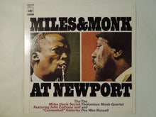 画像をギャラリービューアに読み込む, Miles Davis, Thelonious Monk - Miles & Monk At Newport (LP-Vinyl Record/Used)