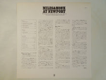 画像をギャラリービューアに読み込む, Miles Davis, Thelonious Monk - Miles & Monk At Newport (LP-Vinyl Record/Used)