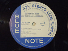 画像をギャラリービューアに読み込む, Cannonball Adderley - Somethin' Else (LP-Vinyl Record/Used)