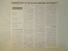 画像をギャラリービューアに読み込む, Art Pepper - Friday Night At The Village Vanguard (LP-Vinyl Record/Used)
