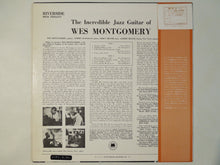 Load image into Gallery viewer, Wes Montgomery - The Incredible Jazz Guitar Of Wes Montgomery (LP-Vinyl Record/Used)