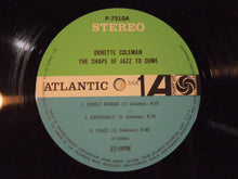 画像をギャラリービューアに読み込む, Ornette Coleman - The Shape Of Jazz To Come (LP-Vinyl Record/Used)