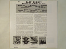 画像をギャラリービューアに読み込む, Miles Davis - Bags Groove (LP-Vinyl Record/Used)