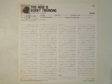 画像をギャラリービューアに読み込む, Bobby Timmons - This Here Is Bobby Timmons (LP-Vinyl Record/Used)