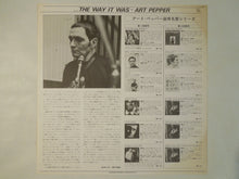 Load image into Gallery viewer, Art Pepper - ...The Way It Was! (LP-Vinyl Record/Used)