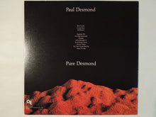 画像をギャラリービューアに読み込む, Paul Desmond - Pure Desmond (LP-Vinyl Record/Used)