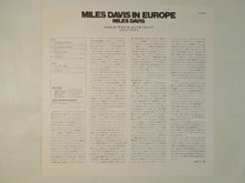 画像をギャラリービューアに読み込む, Miles Davis - Miles Davis In Europe (LP-Vinyl Record/Used)