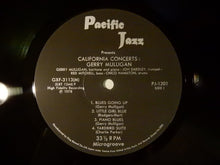 Load image into Gallery viewer, Gerry Mulligan California Conserts Pacific Jazz GXF 3113