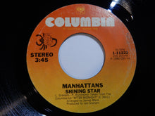 画像をギャラリービューアに読み込む, Manhattans - Shining Star / I'll Never Run Away From Love Again (7inch-Vinyl Record/Used)