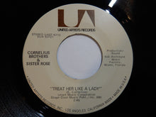 画像をギャラリービューアに読み込む, Cornelius Brothers & Sister Rose - Treat Her Like A Lady / Over At My Place (7inch-Vinyl Record/Used)