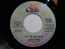 画像をギャラリービューアに読み込む, Barry White - Let The Music Play / (Instrumental) (7inch-Vinyl Record/Used)