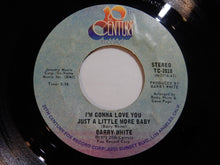 画像をギャラリービューアに読み込む, Barry White - I'm Gonna Love You Just A Little More Baby / Just A Little More Baby (7inch-Vinyl Record/Used)