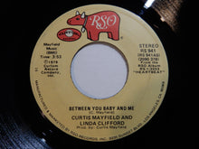 画像をギャラリービューアに読み込む, Curtis Mayfield - Between You Baby And Me / You're So Good To Me (7inch-Vinyl Record/Used)