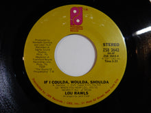 画像をギャラリービューアに読み込む, Lou Rawls - One Life To Live / If I Coulda, Woulda, Shoulda (7inch-Vinyl Record/Used)