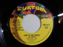 画像をギャラリービューアに読み込む, Curtis Mayfield - Love To The People / Only You Babe (7inch-Vinyl Record/Used)