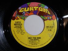 画像をギャラリービューアに読み込む, Curtis Mayfield - Love To The People / Only You Babe (7inch-Vinyl Record/Used)