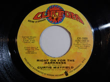 画像をギャラリービューアに読み込む, Curtis Mayfield - Kung Fu / Right On For The Darkness (7inch-Vinyl Record/Used)