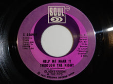 画像をギャラリービューアに読み込む, Gladys Knight - Help Me Make It Through The Night / If You Gonna Leave (Just Leave) (7inch-Vinyl Record/Used)