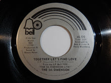 画像をギャラリービューアに読み込む, Fifth Dimension - Together Let's Find Love / I Just Wanta Be Your Friend (7inch-Vinyl Record/Used)