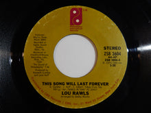 画像をギャラリービューアに読み込む, Lou Rawls - Groovy People / This Song Will Last Forever (7inch-Vinyl Record/Used)