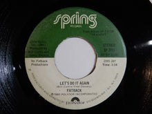 画像をギャラリービューアに読み込む, Fatback Band - Let's Do It Again / Come And Get The Love (7inch-Vinyl Record/Used)