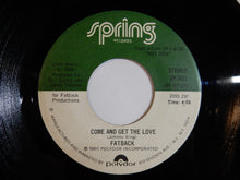 画像をギャラリービューアに読み込む, Fatback Band - Let's Do It Again / Come And Get The Love (7inch-Vinyl Record/Used)
