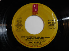画像をギャラリービューアに読み込む, Lou Rawls - Ain't That Loving You (For More Reasons Than One) / Old Times (7inch-Vinyl Record/Used)
