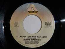 画像をギャラリービューアに読み込む, Dionne Warwick - I'll Never Love This Way Again / In Your Eyes (7inch-Vinyl Record/Used)