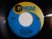 画像をギャラリービューアに読み込む, Solomon Burke - I Got To Tell It / Love's Street And Fool's Road (7inch-Vinyl Record/Used)