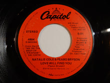 画像をギャラリービューアに読み込む, Natalie Cole, Peabo Bryson - Gimme Some Time / Love Will Find You (7inch-Vinyl Record/Used)
