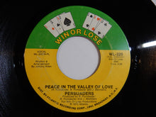 画像をギャラリービューアに読み込む, Persuaders - What Is The Definition Of Love / Peace In The Valley Of Love (7inch-Vinyl Record/Used)