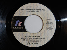 画像をギャラリービューアに読み込む, George McCrae - Look At You / I Need Somebody Like You (7inch-Vinyl Record/Used)