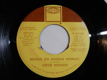 画像をギャラリービューアに読み込む, Stevie Wonder - Boogie On Raggae Woman / Seems So Long (7inch-Vinyl Record/Used)