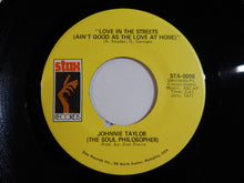 画像をギャラリービューアに読み込む, Johnnie Taylor - Hijackin' Love / Love In The Streets (Ain't Good As The Love At Home) (7inch-Vinyl Record/Used)
