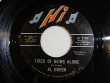 画像をギャラリービューアに読み込む, Al Green - Tired Of Being Alone / Get Back Baby (7inch-Vinyl Record/Used)