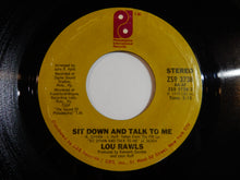 画像をギャラリービューアに読み込む, Lou Rawls - Sit Down And Talk To Me / When You Get Home (7inch-Vinyl Record/Used)