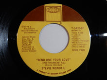 画像をギャラリービューアに読み込む, Stevie Wonder - Send One Your Love / (Instrumental) (7inch-Vinyl Record/Used)