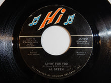 画像をギャラリービューアに読み込む, Al Green - Livin' For You / It Ain't No Fun To Me (7inch-Vinyl Record/Used)