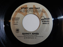 画像をギャラリービューアに読み込む, Quincy Jones - Stuff Like That / There's A Train Leavin' (7inch-Vinyl Record/Used)
