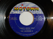 画像をギャラリービューアに読み込む, Jackson 5 - I Want You Back / Who's Lovin You (7inch-Vinyl Record/Used)