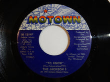 画像をギャラリービューアに読み込む, Jackson 5 - Corner Of The Sky / To Know (7inch-Vinyl Record/Used)