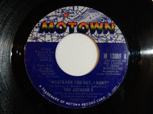 画像をギャラリービューアに読み込む, Jackson 5 - Whatever You Got, I Want / I Can't Quit Your Love (7inch-Vinyl Record/Used)