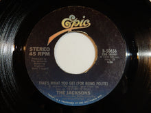 画像をギャラリービューアに読み込む, Jacksons - Shake Your Body (Down To The Ground) / That's What You Get (For Being Polite) (7inch-Vinyl Record/Used)